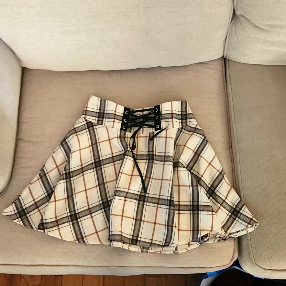 Plaid Skirt
